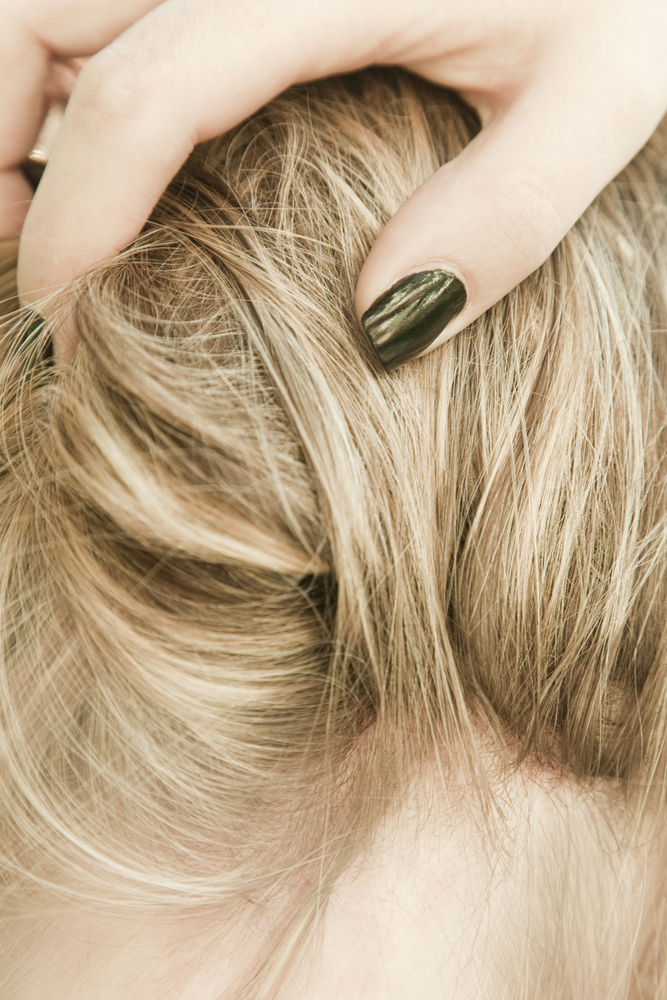 Haare Strähnen