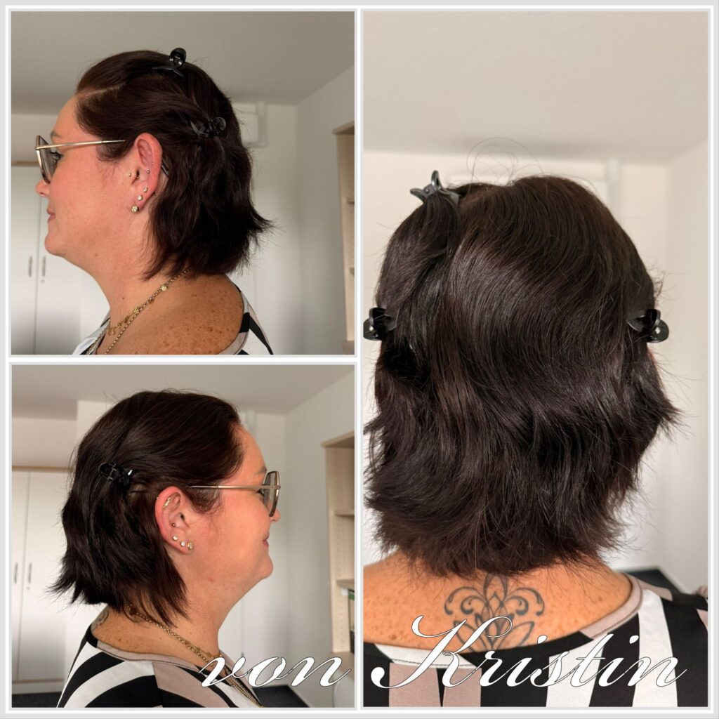 Frau Frisur Kurzhaarschnitt